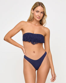 Dixie Bikini Top | Midnight Blue