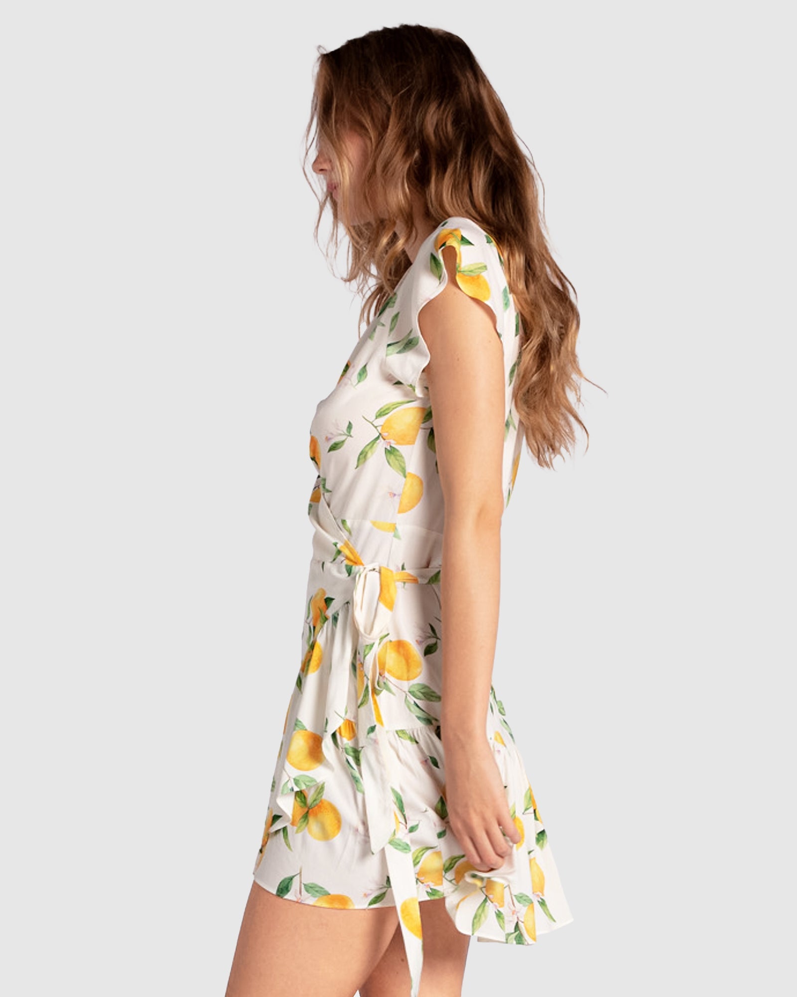 Women | Love Shack Mini Wrap Dress | Orchard