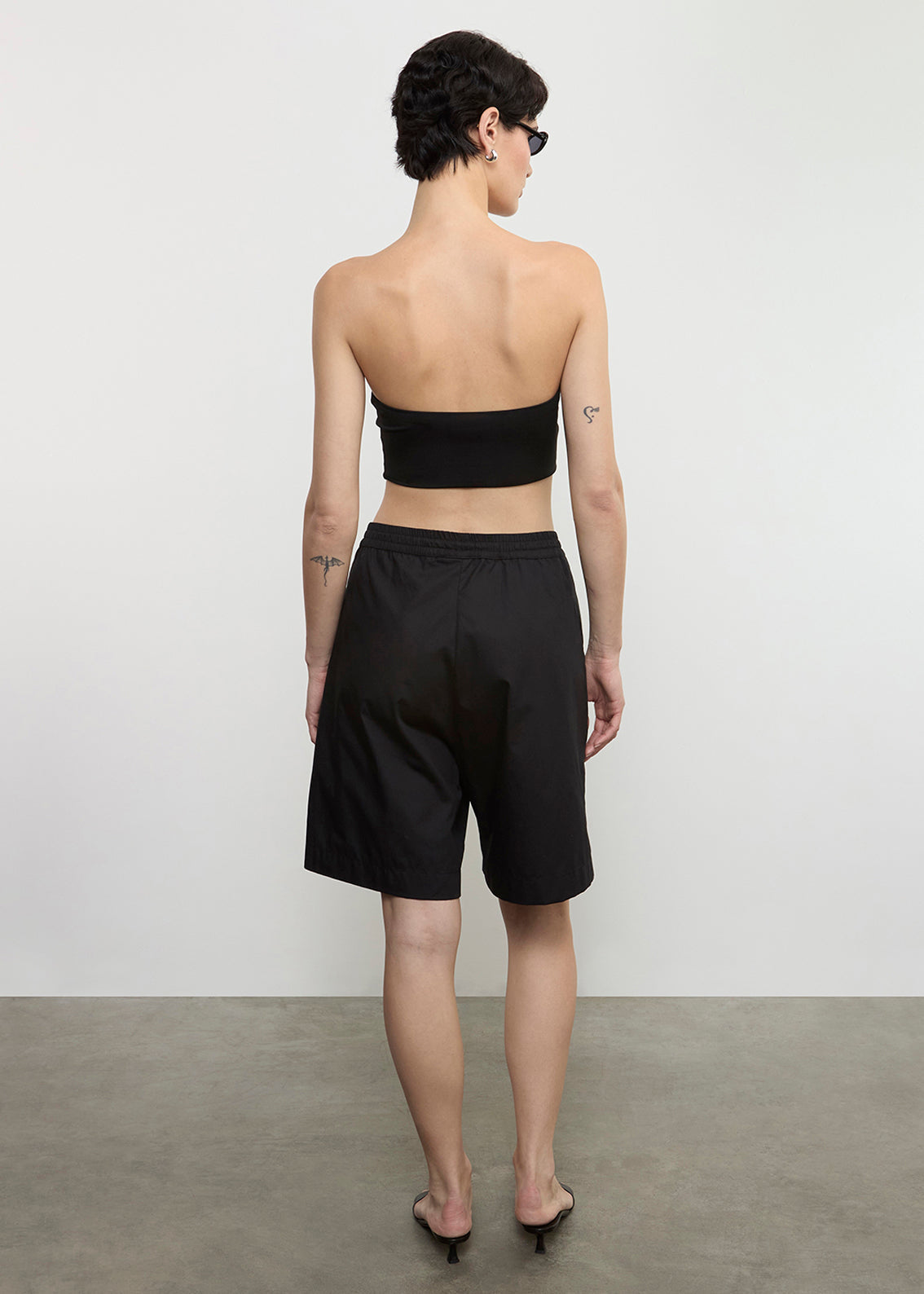 Poplin Resort Short | Black