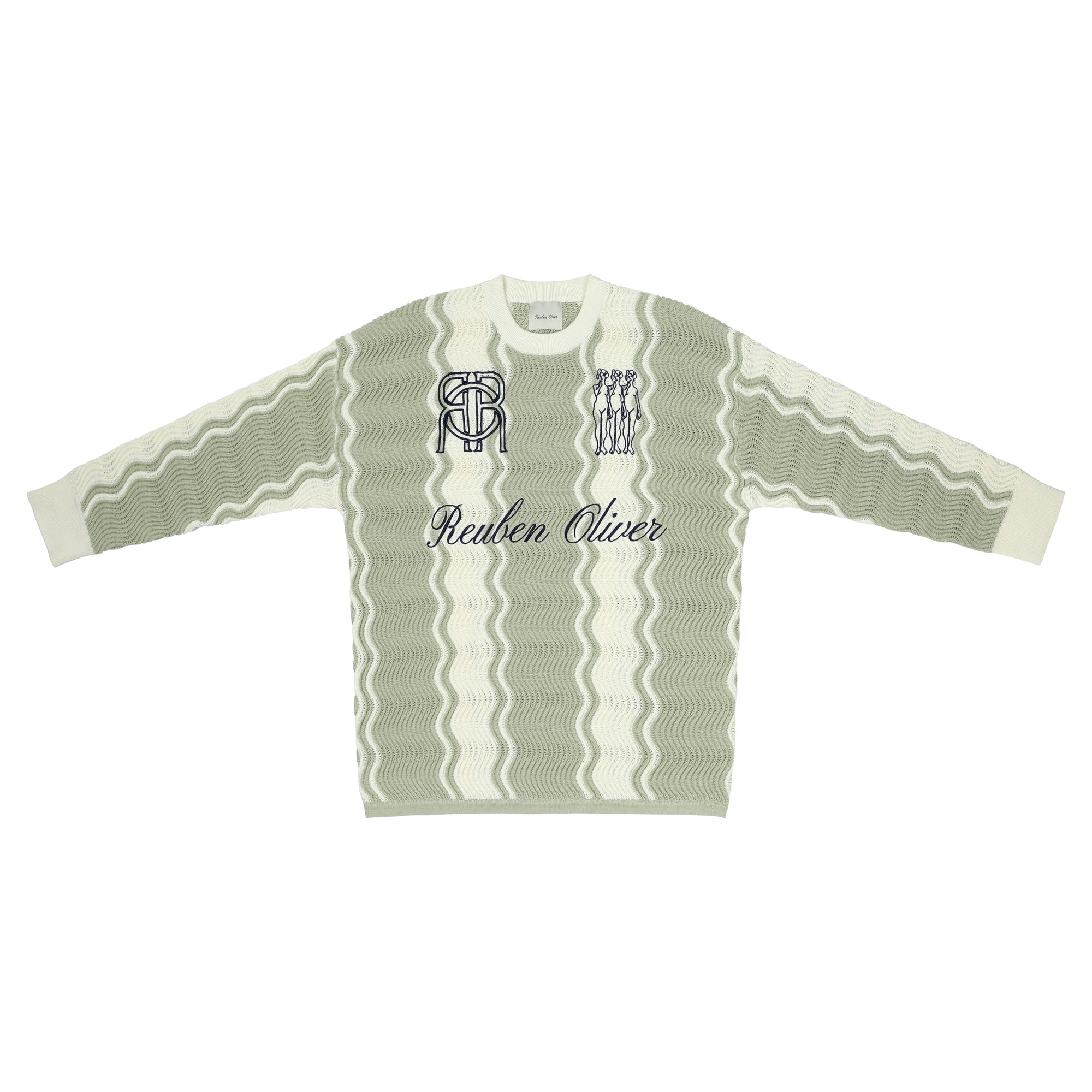 Long Sleeve Knit Soccer Jersey | Sage