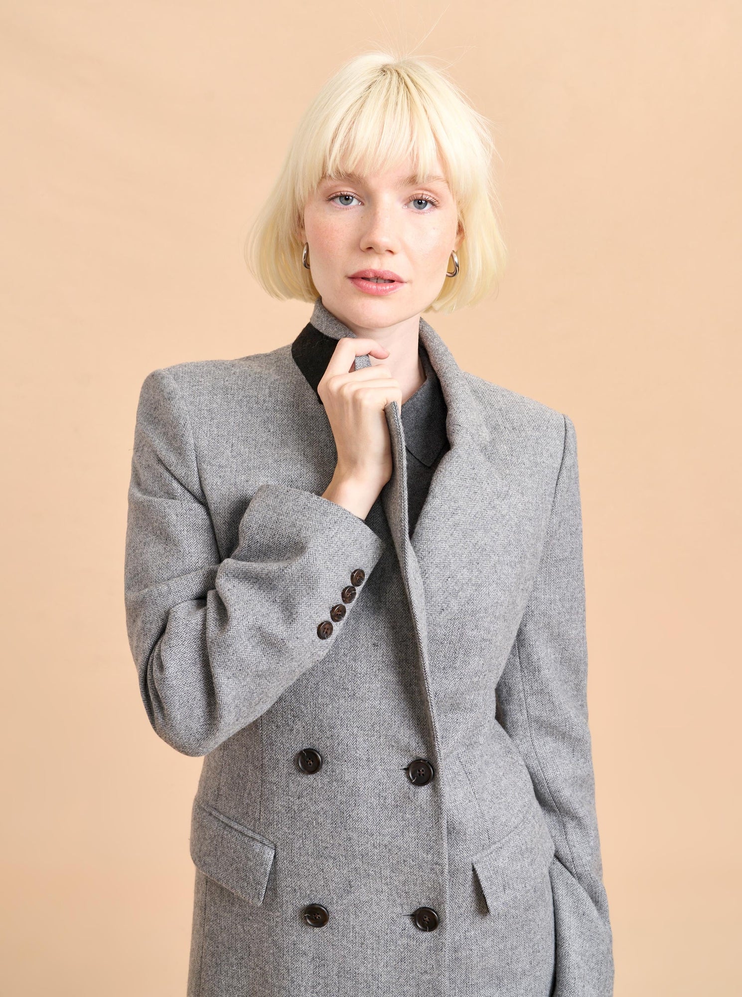 Luca Coat | Grey