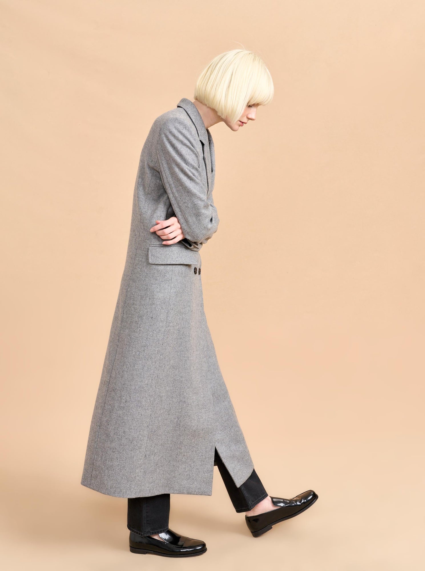 Luca Coat | Grey