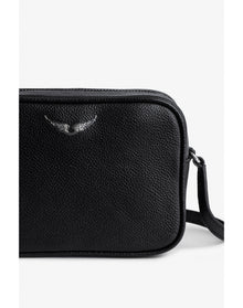 Women | Xs Boxy Wings Grained Leather | Noir