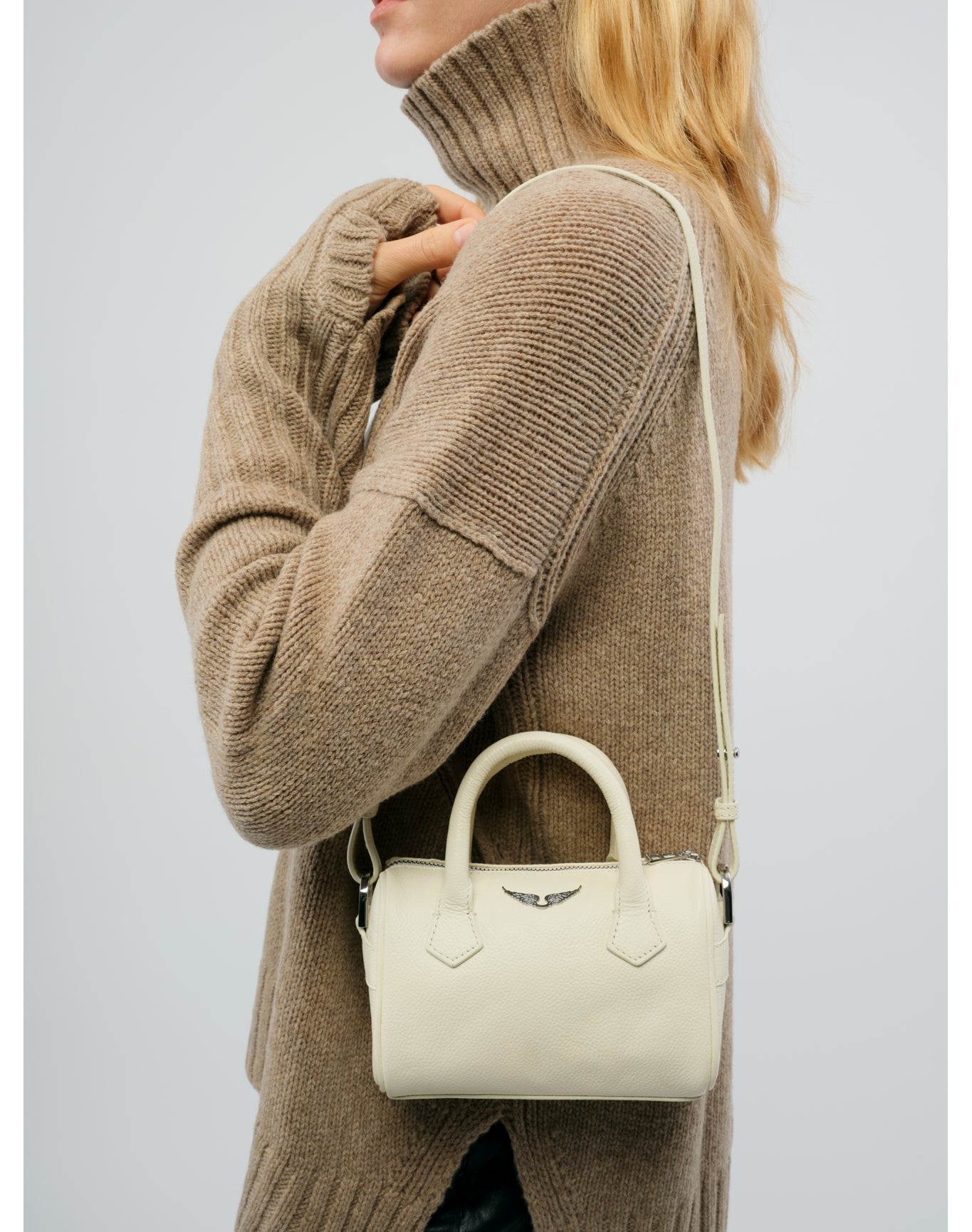 Women | Sunny Nano Wings Grained Leather | Flash