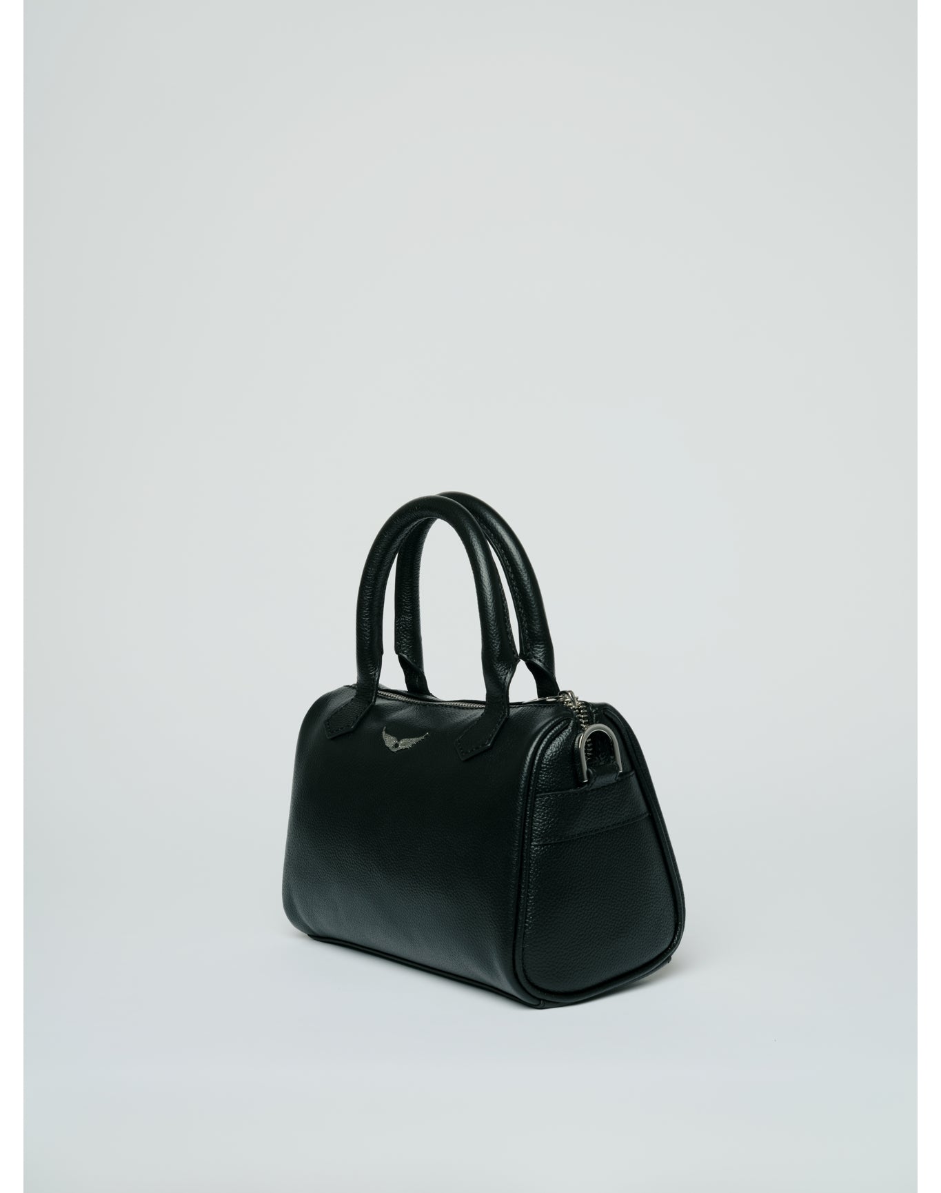 Women | Xs Sunny Wings Grained Leather | Black