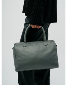 Women | Sunny Medium Wings Grained Leather | Road