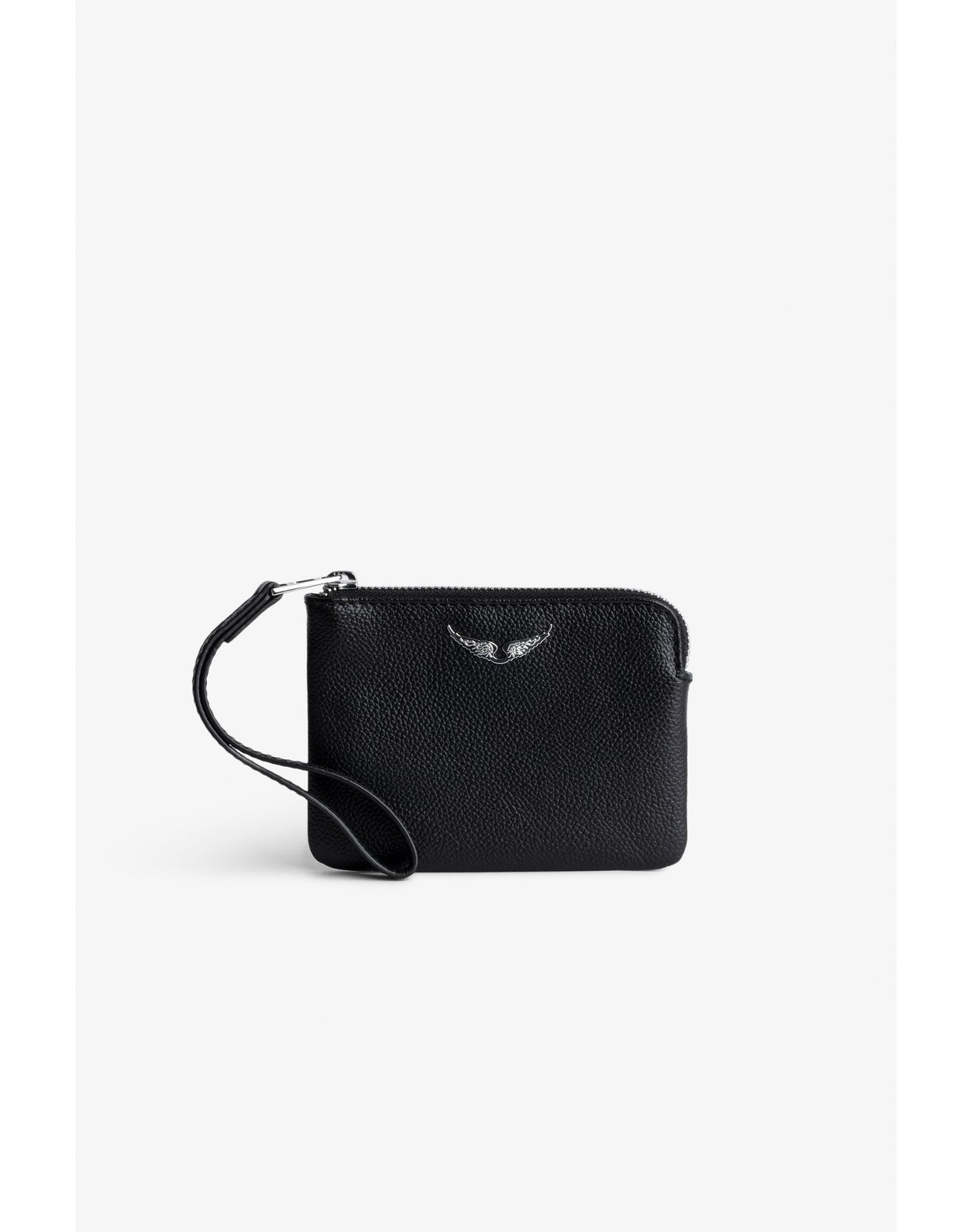 Women | Mini Uma Wings Grained Leather | Noir