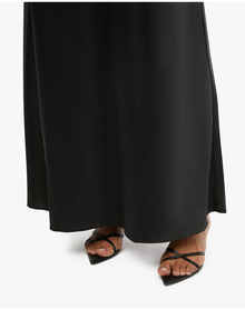 Lace Cup Slip Dress | Black