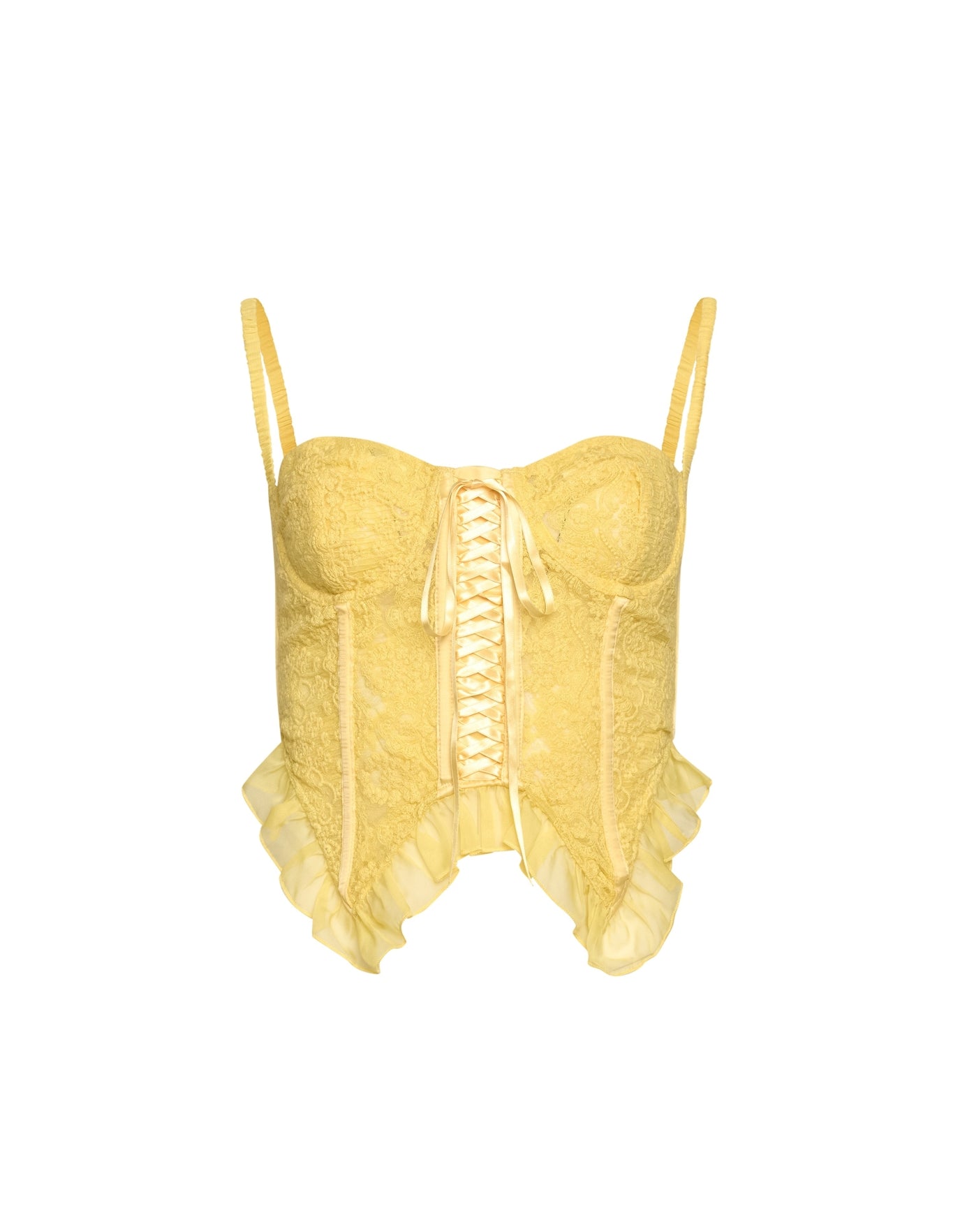 Lace Flutter Corset | Soft Daisy