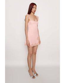 Lace Flutter Mini Dress | Woodrose