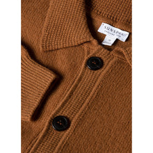 Lambswool Jacket | Men | Dark Camel