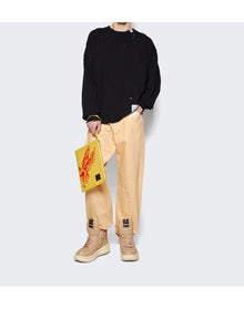 Lanvin | Men | Lnvin Twisted Pnts With Grdient Effect | Abricotine