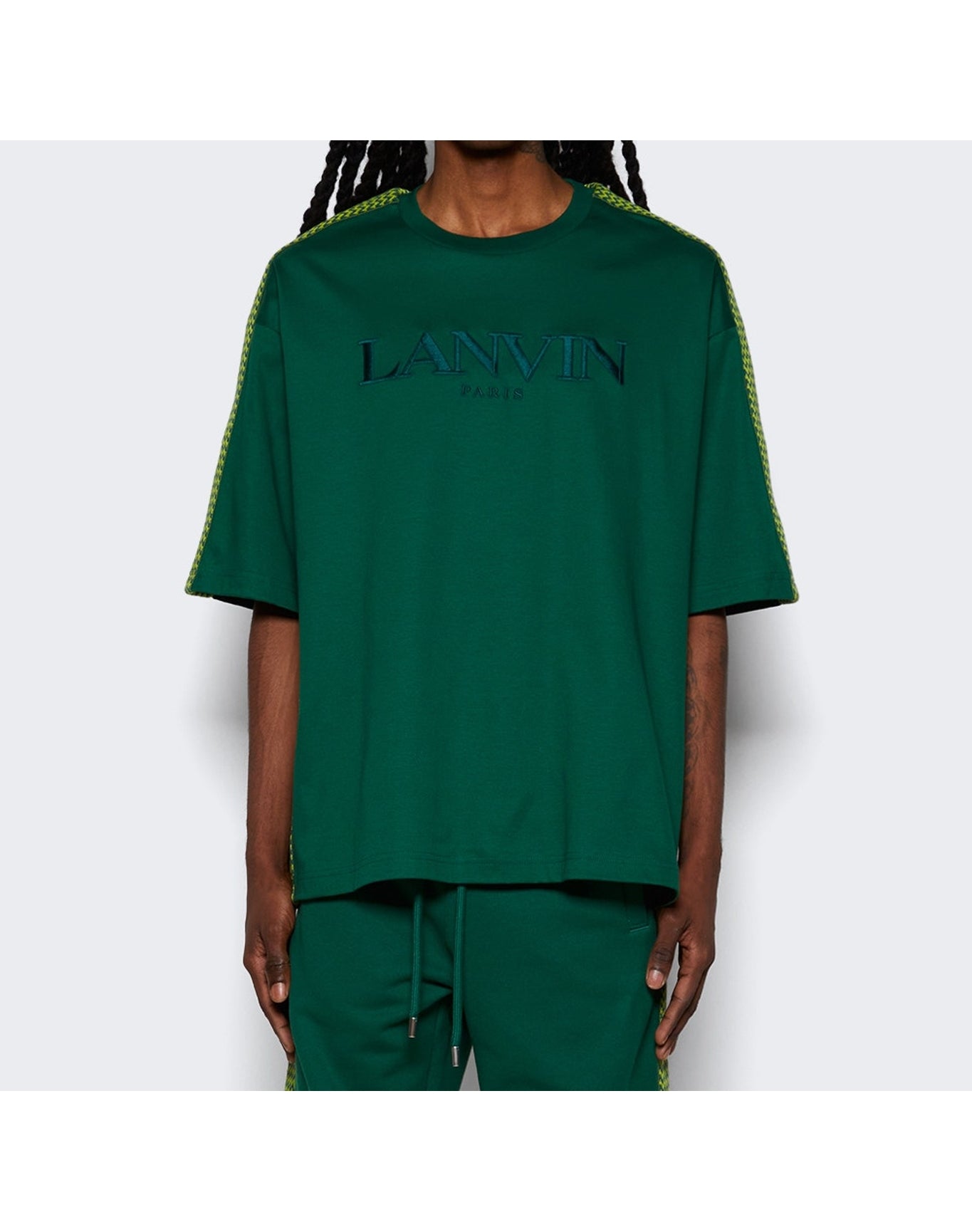 Lanvin | Men | Side Curb Classic Joggers | Green