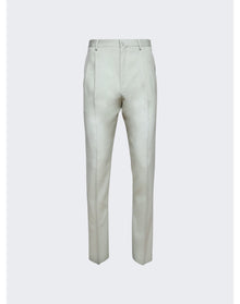 Lanvin | Men | Straight Leg Pants | Sage Green