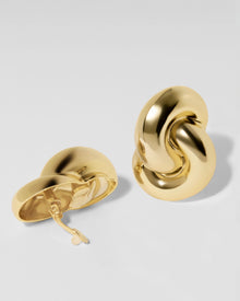 Knot Earrings | Yellow Gold