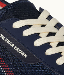 Larson O.B Stripe You Can Swim In Shoes | Navy