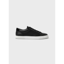 Leather Tennis Shoes | Women | Black