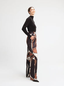 Leer Pants | Chiado Rust