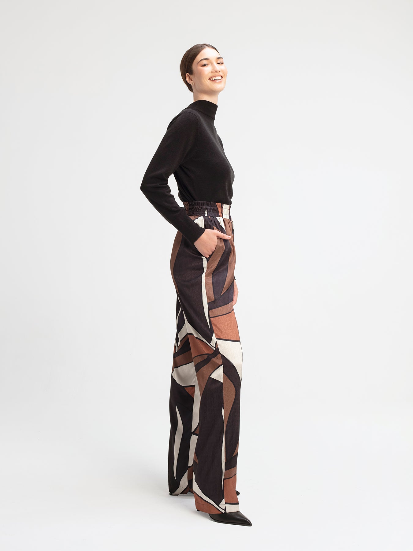 Leer Pants | Chiado Rust