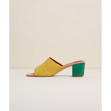 Lenu Woven Block Heel Mule | Kingston