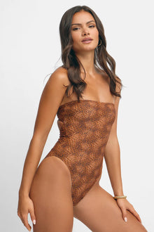 Women | Scarlet One Piece | Leopard
