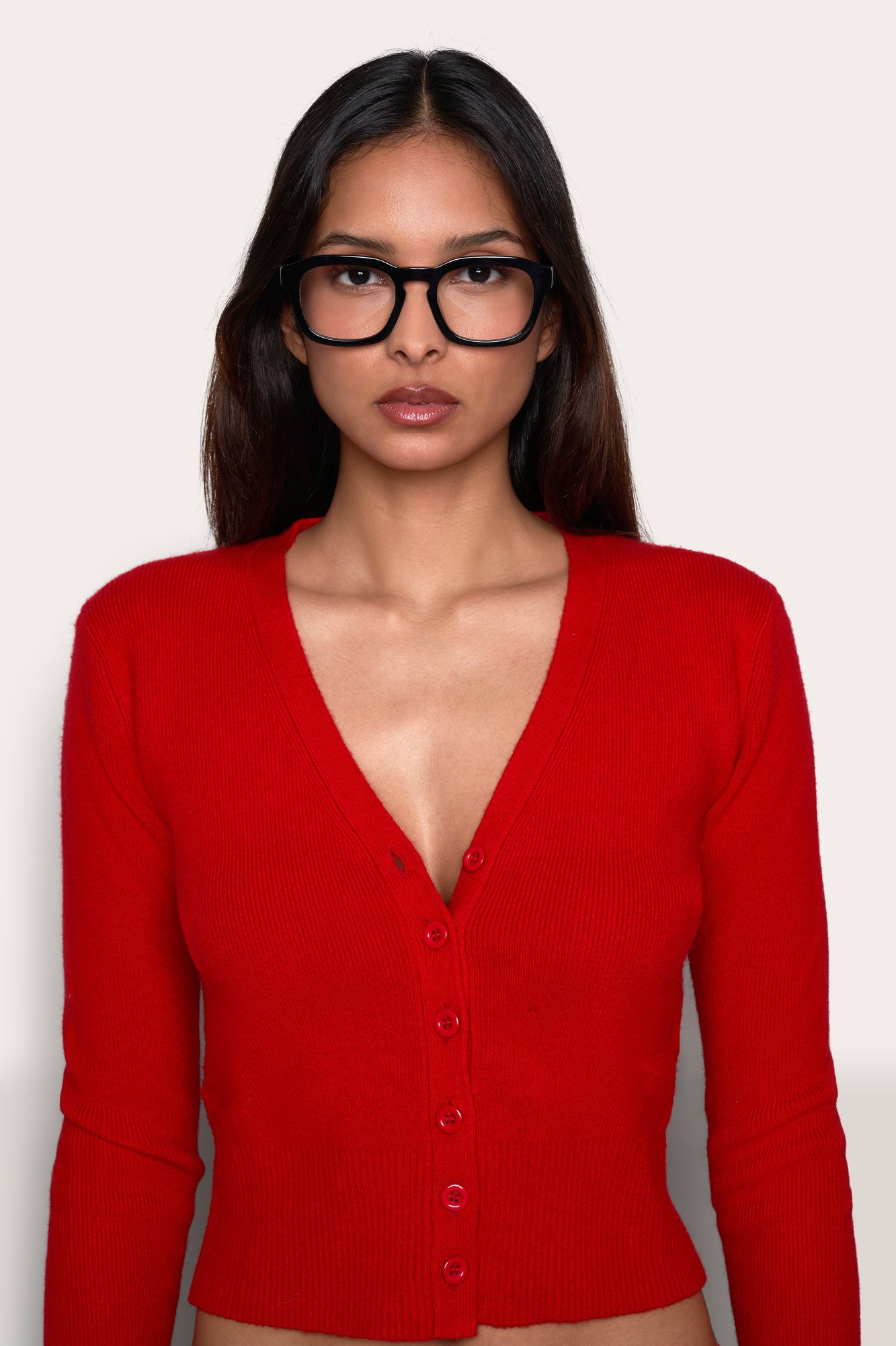 Womens | Les Glasses | Black Clear