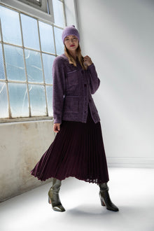 Soleil Skirt | Aubergine