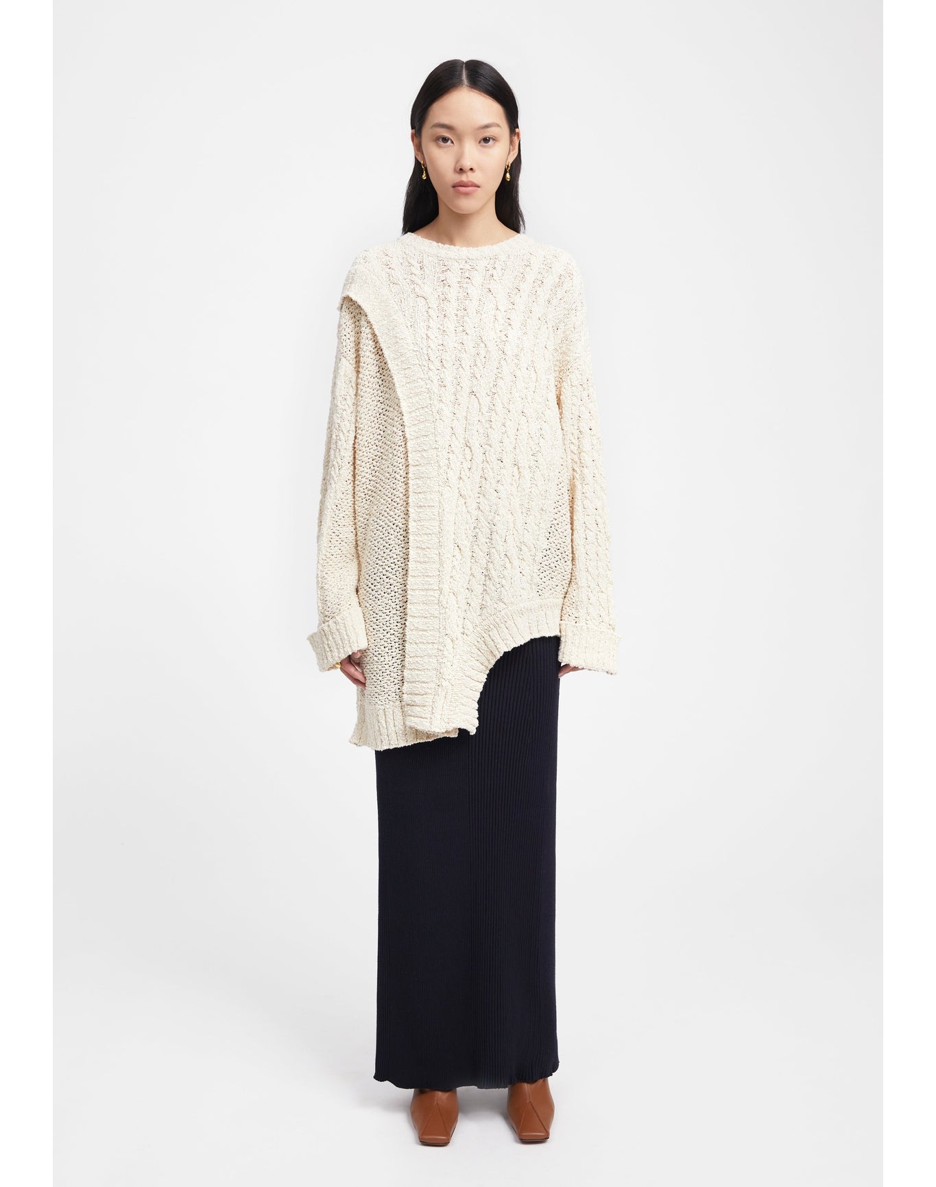 Leto | Rustic Sweater | Creme