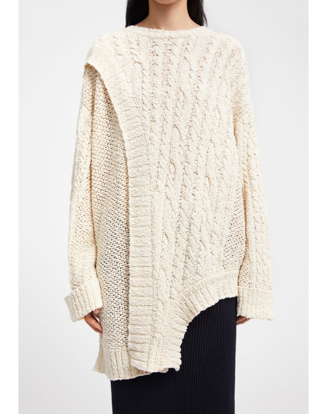 Leto | Rustic Sweater | Creme