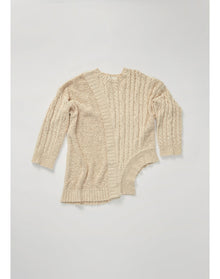 Leto | Rustic Sweater | Creme