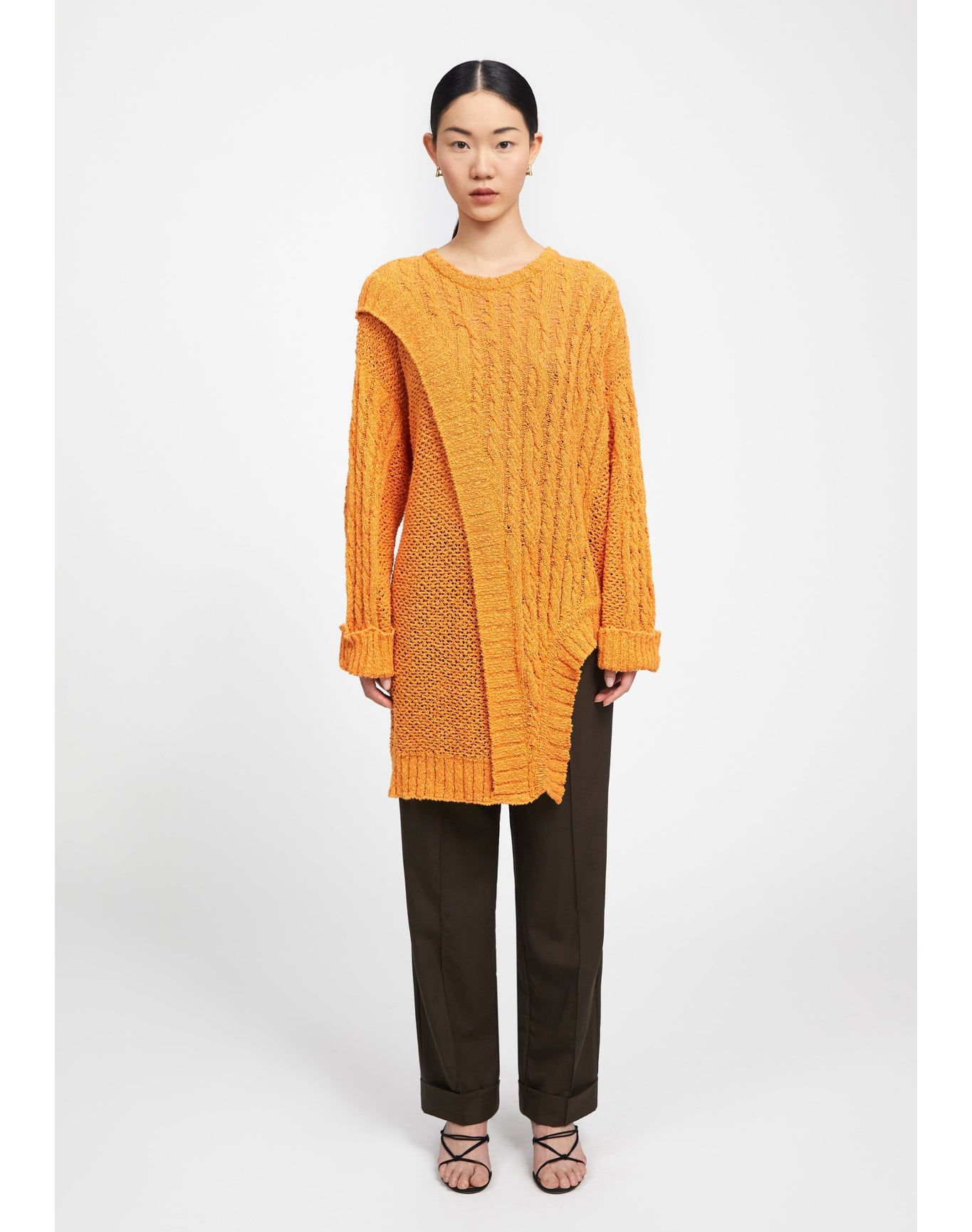 Leto | Rustic Sweater | Orange