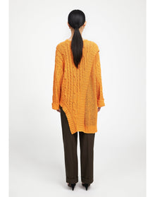 Leto | Rustic Sweater | Orange