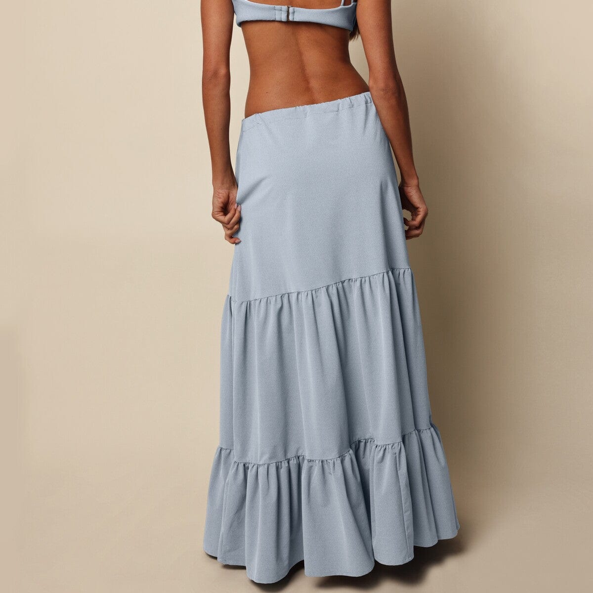 Women | Cottage Skirt | Light Denim