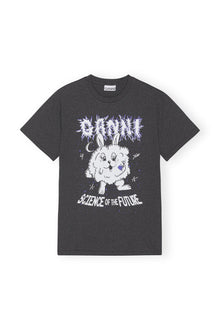 Light Purple Bunny Relaxed T Shirt | Phantom