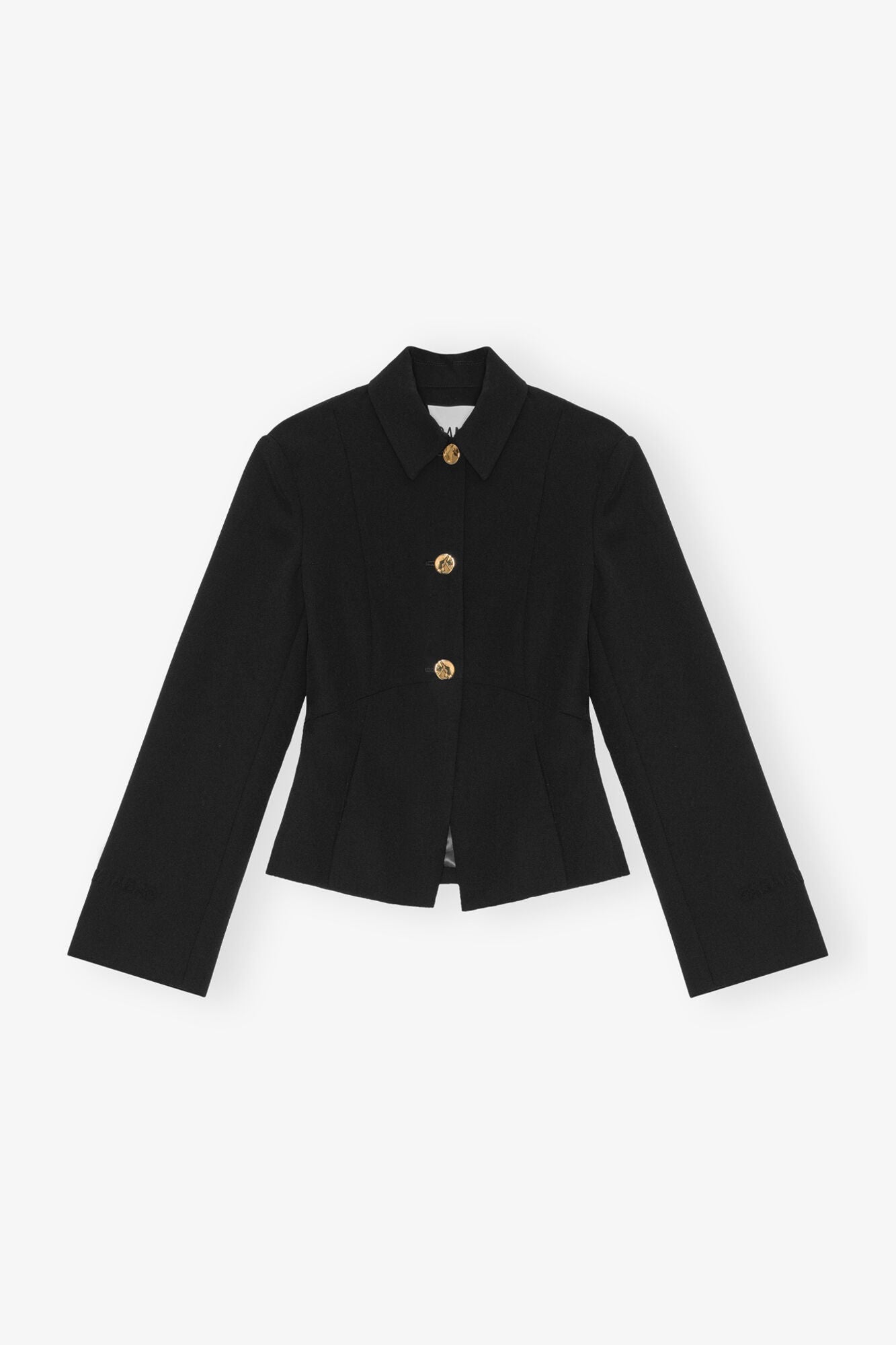 Light Twill Suiting Blazer | Black