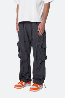 Lightweight Cinch Cargo Pants | Faded Black