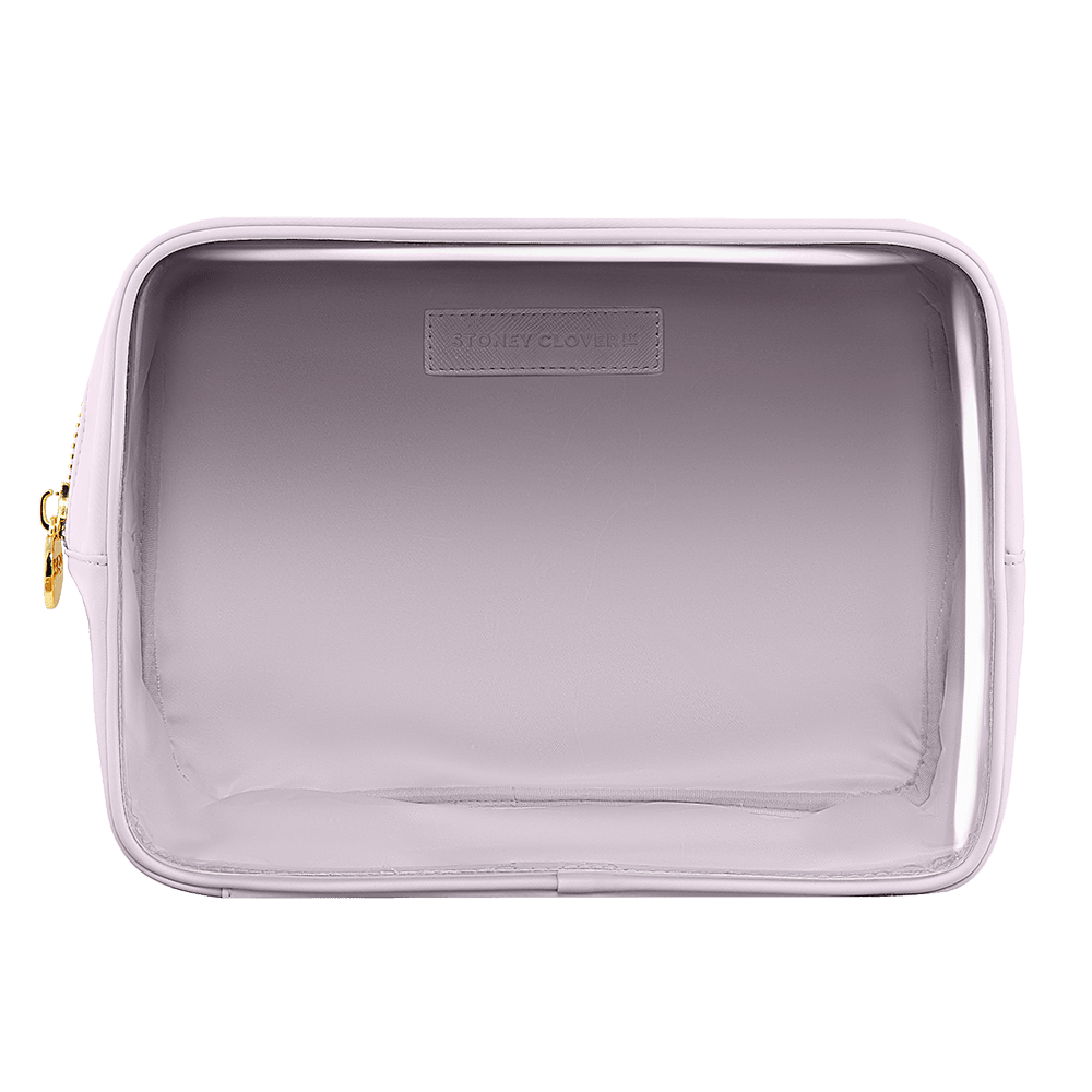 Clear Front Large Pouch | Lilac