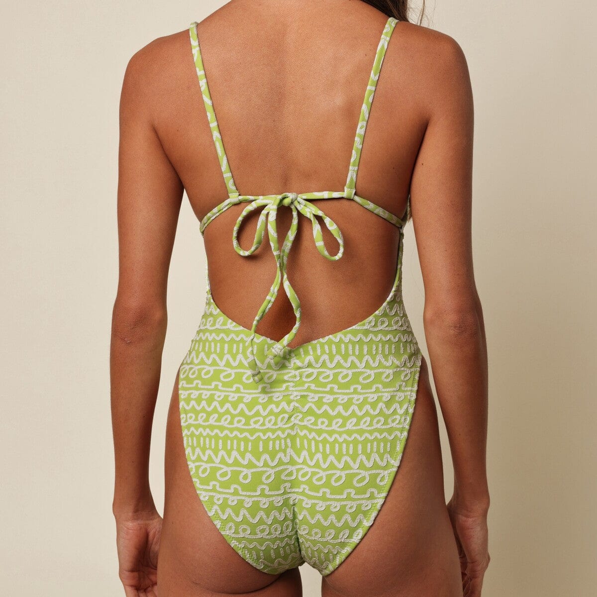 Women | Devin One-Piece | Lime Icing