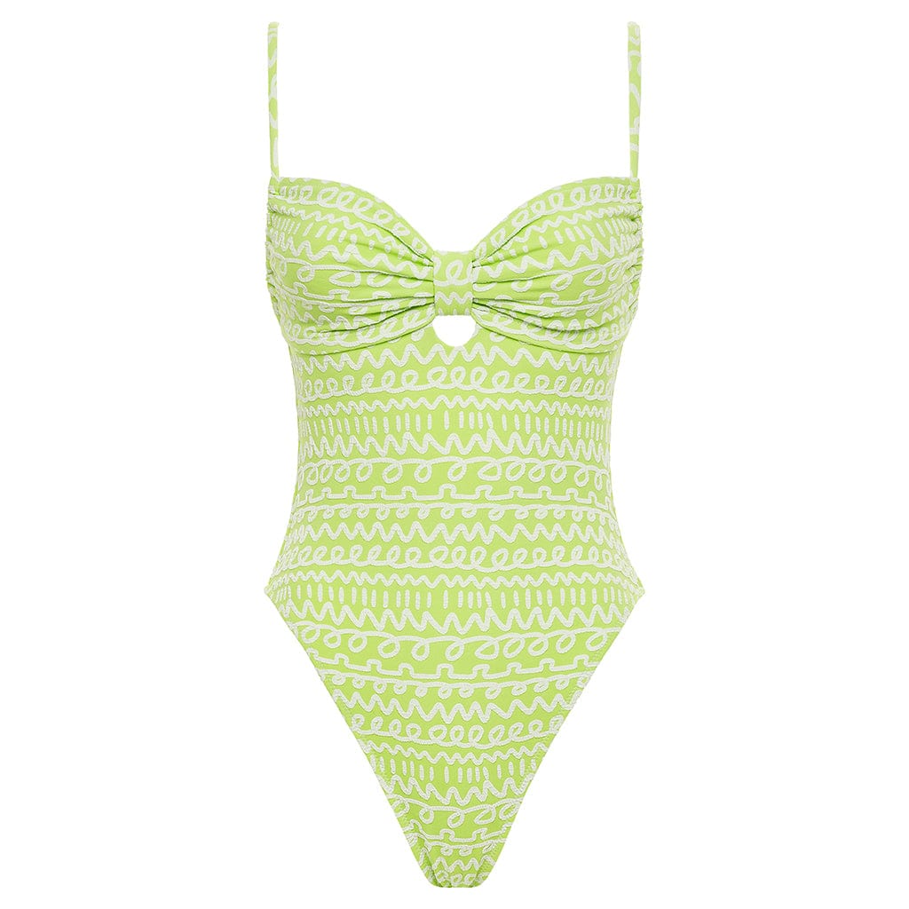 Women | Devin One-Piece | Lime Icing
