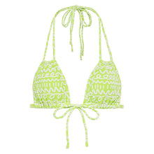 Euro Bow Bikini Top | Lime Icing