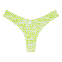 Added Coverage Lulu (Zig-Zag Stitch) Bikini Bottom | Lime Icing