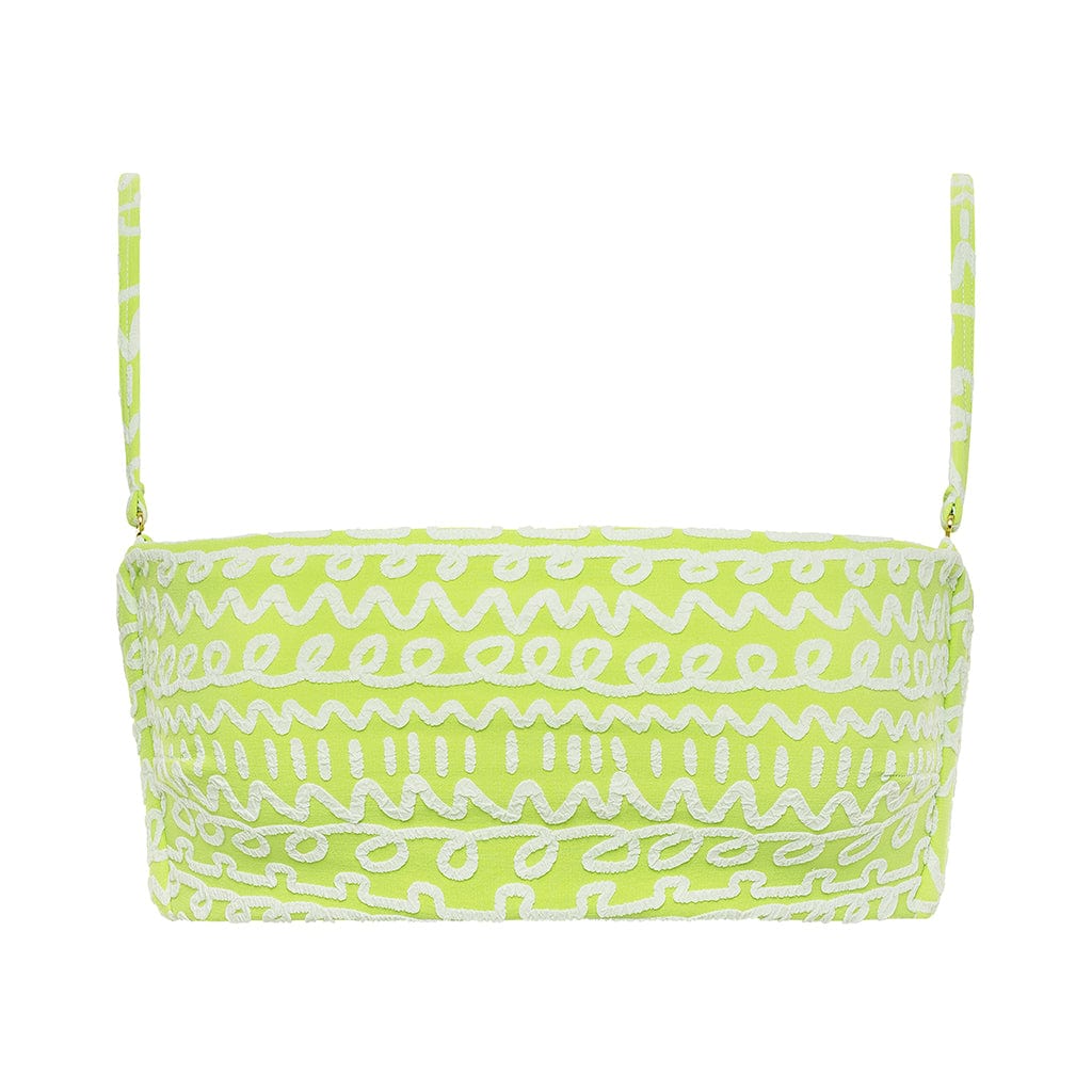Women | Summer Bikini Top | Lime Icing