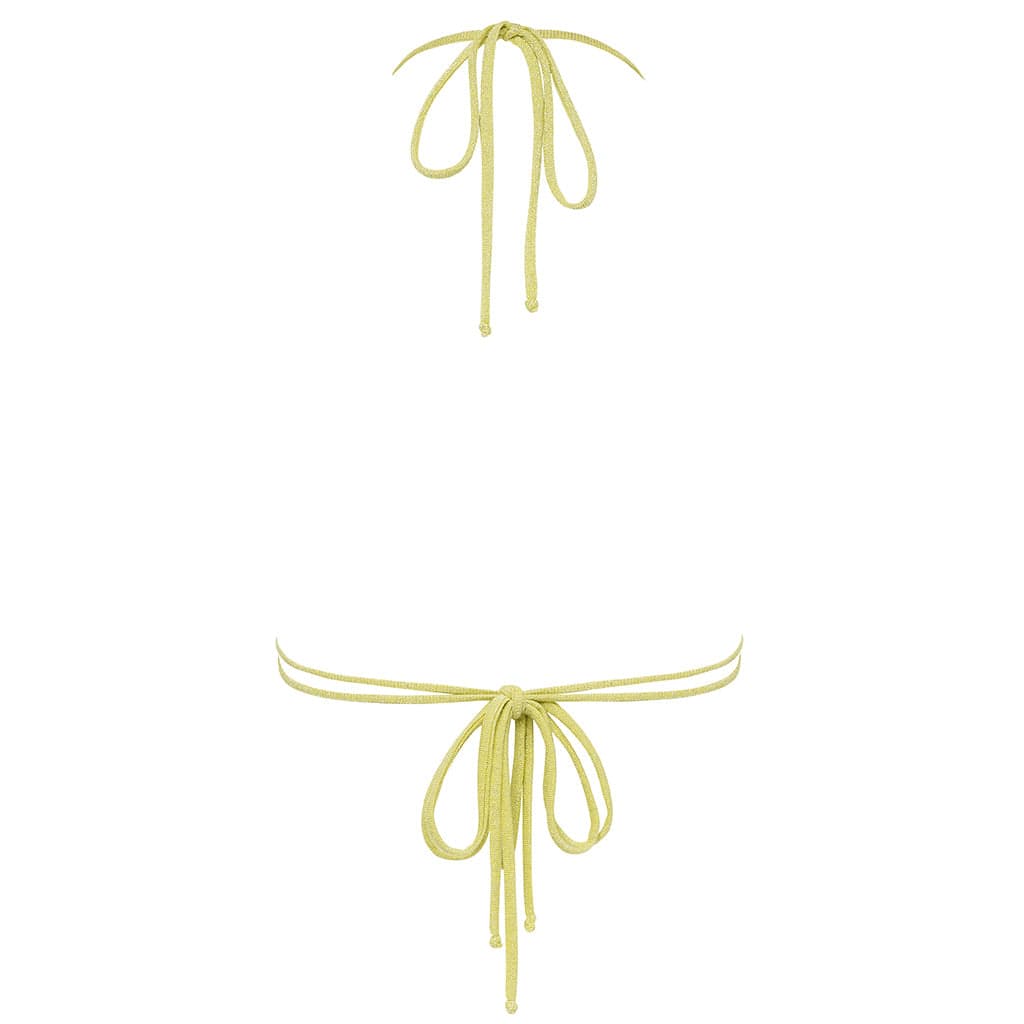 Women | Brasil Bikini Top | Limon Sparkle