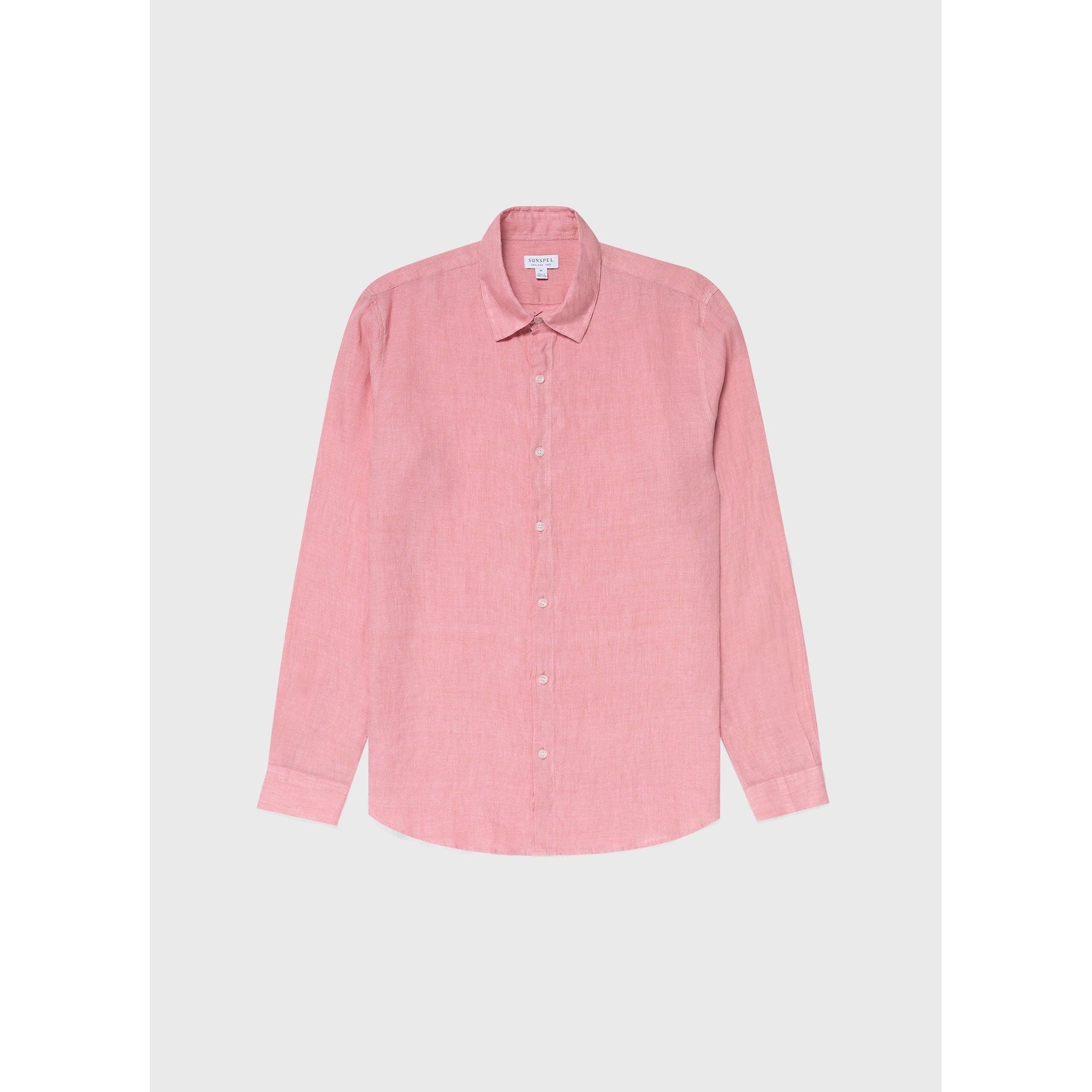 Linen Shirt | Men | Shell Pink