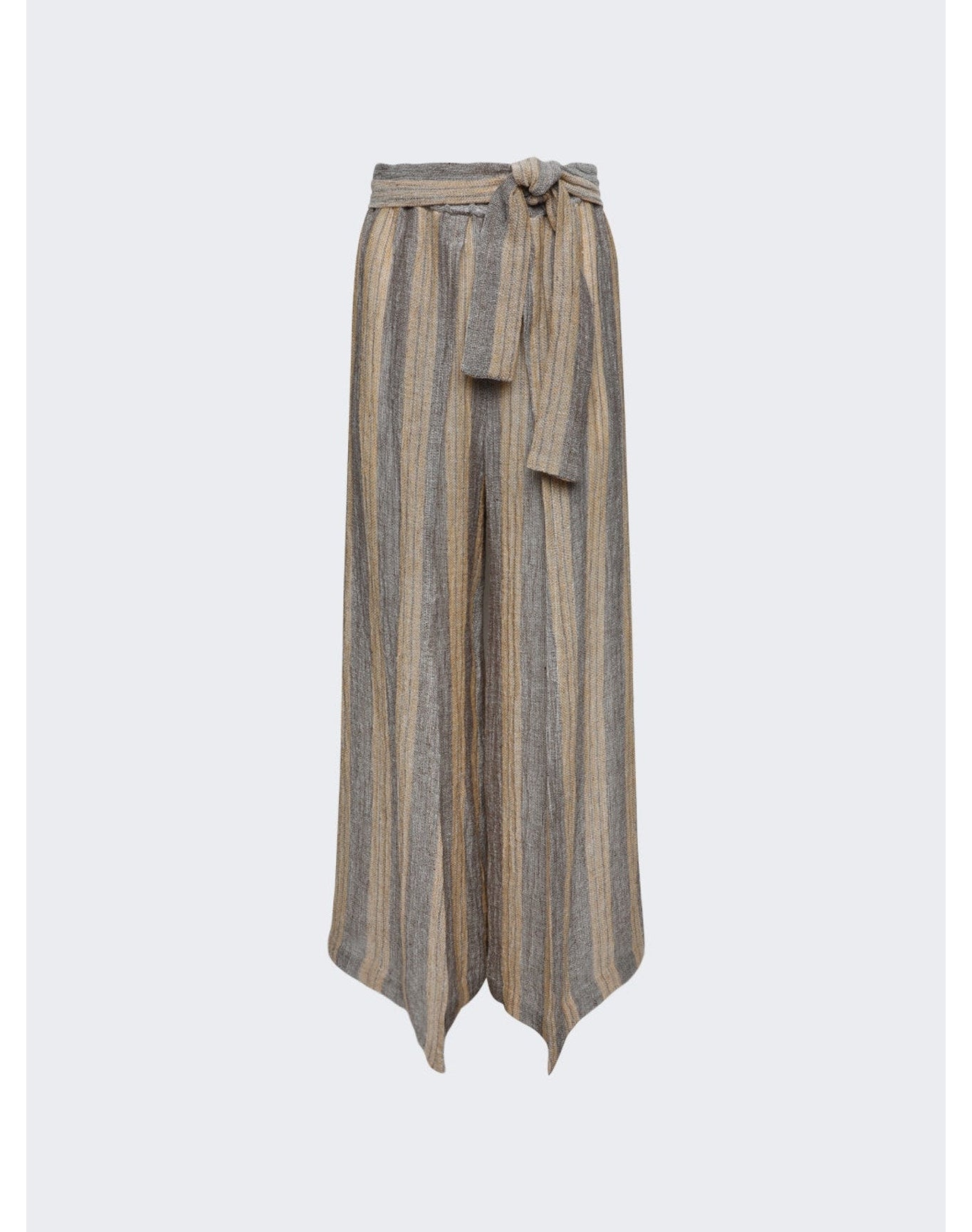Lisa Marie Fernandez | Women | Farrah Wrap Pant | Siena Natural Striped Chios Gauze