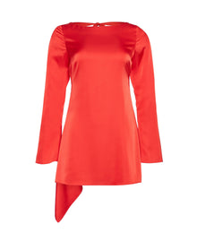Lleo Satin Mini Dress | Poppy