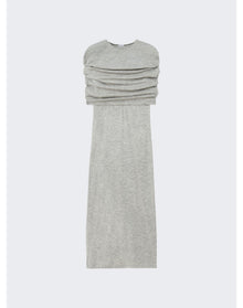 Loewe | Women | Cashmere Cape Tube Dress | Pale Grey