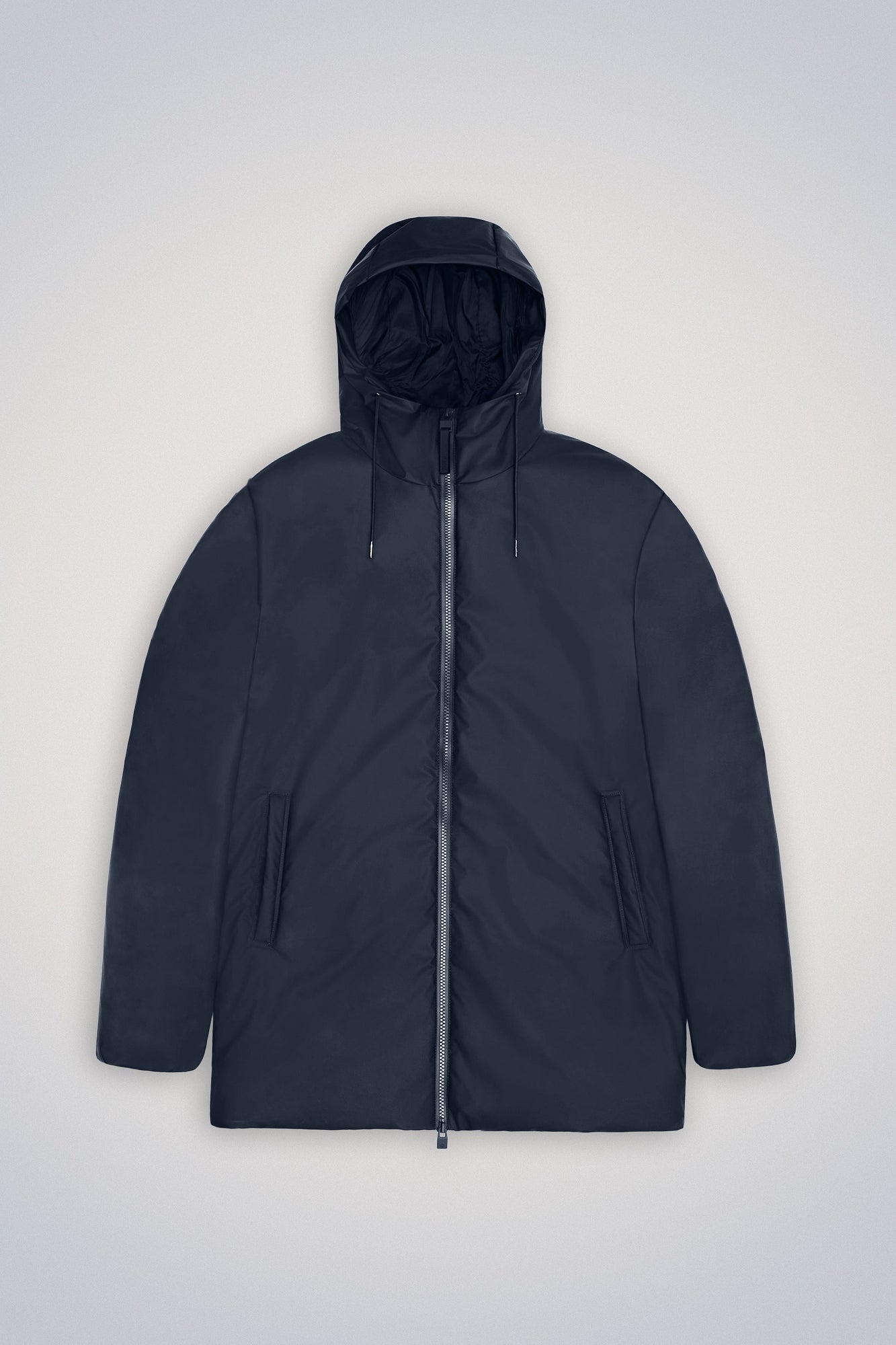 Rains Lohja Long Jacket Jackets 47 Navy