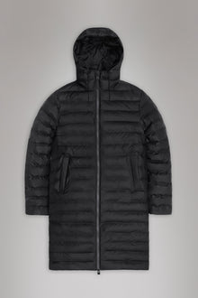 Lohja Longer Puffer Jacket | Black