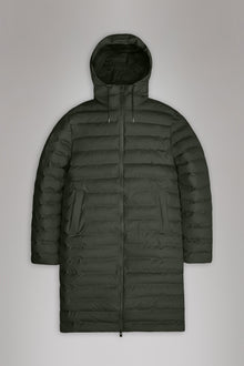 Lohja Longer Puffer Jacket | Green